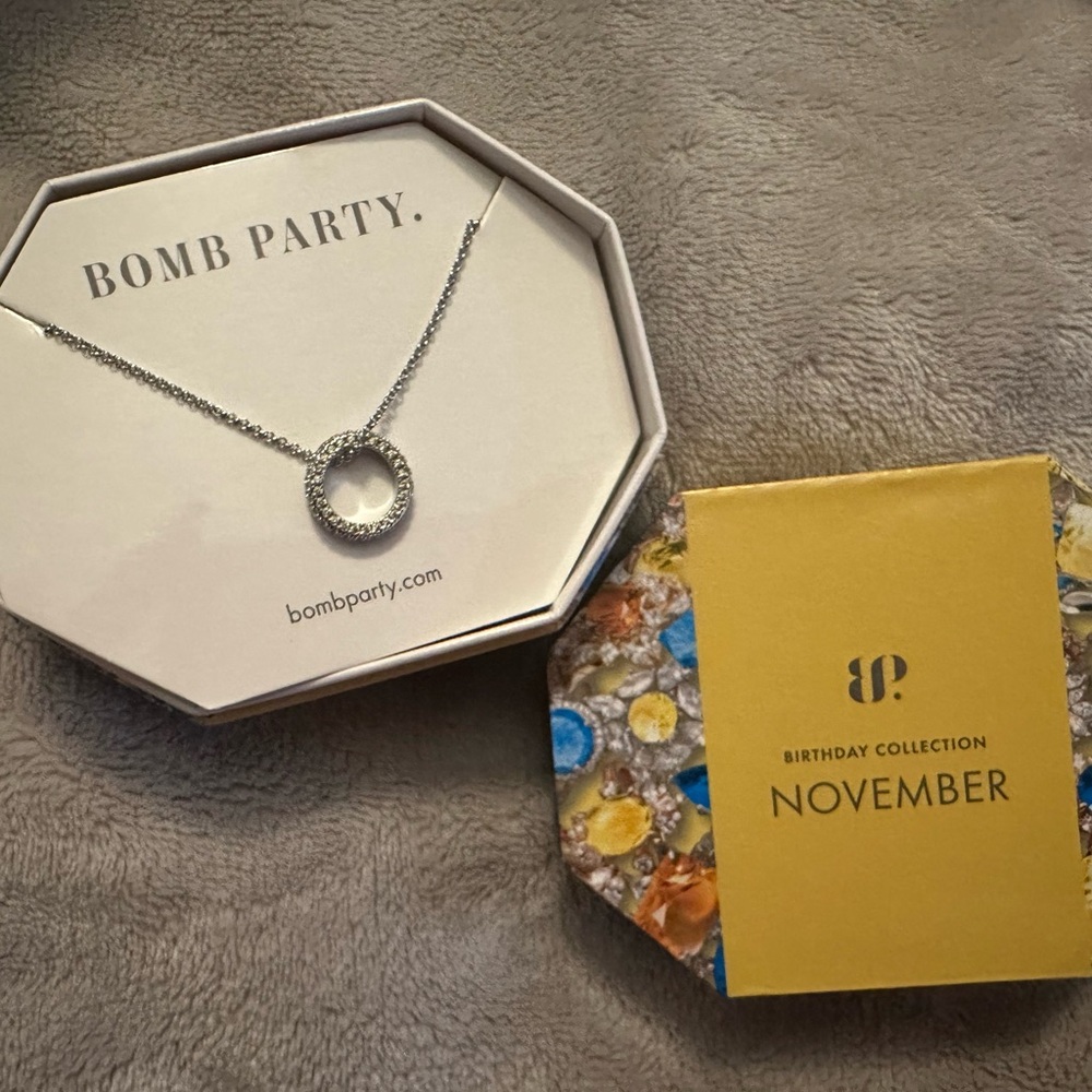 Bomb Party November Necklace